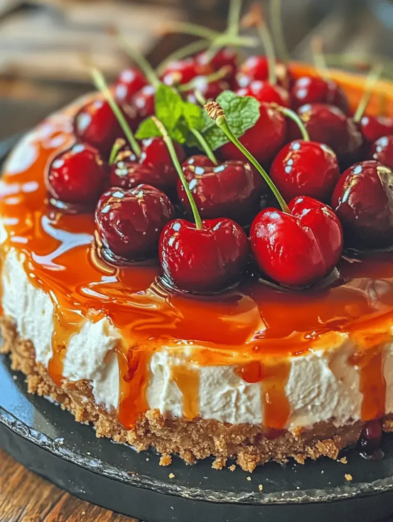 When it comes to desserts that delight the senses, few can rival the allure of a cheesecake. Its creamy texture, rich flavors, and the ability to cater to a variety of tastes make it a perennial favorite. Among the multitude of cheesecake variations, the Cherry Bliss No-Bake Cheesecake stands out as a particularly enticing option. This dessert not only showcases the vibrant flavors of fresh cherries but also embodies the convenience of a no-bake recipe, making it an ideal choice for home bakers who want to whip up something special without turning on the oven.