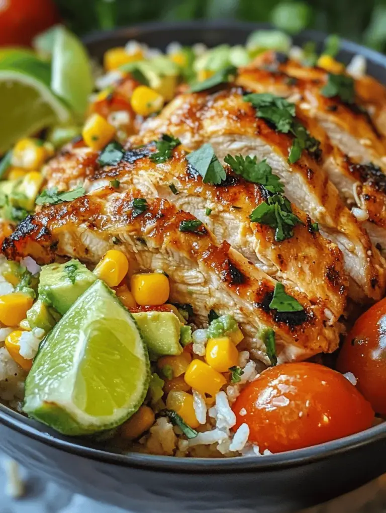If you're searching for a vibrant and satisfying dish that brings together a medley of flavors and textures, look no further than the Street Corn Chicken Rice Bowl. This remarkable recipe is a delightful fusion of influences inspired by classic street corn—a beloved Mexican street food—and the ever-popular rice bowl trend that has swept through contemporary cuisine. Combining juicy chicken thighs, sweet corn, and zesty toppings, this dish is not only a feast for the eyes but also a balanced meal packed with nutrients.