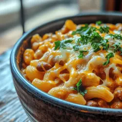 Chili Mac Delight is a heartwarming and flavorful dish that brings together the best of two beloved classics: chili and macaroni. This comforting one-pot meal is perfect for family dinners, potlucks, or those cozy nights in when you crave something hearty and satisfying. The beauty of Chili Mac Delight lies in its simplicity; it combines readily available ingredients into a delicious, filling dish that can be prepared by cooks of all skill levels. Whether you're a seasoned chef or a novice in the kitchen, this recipe makes it easy to whip up a satisfying meal that everyone will love.