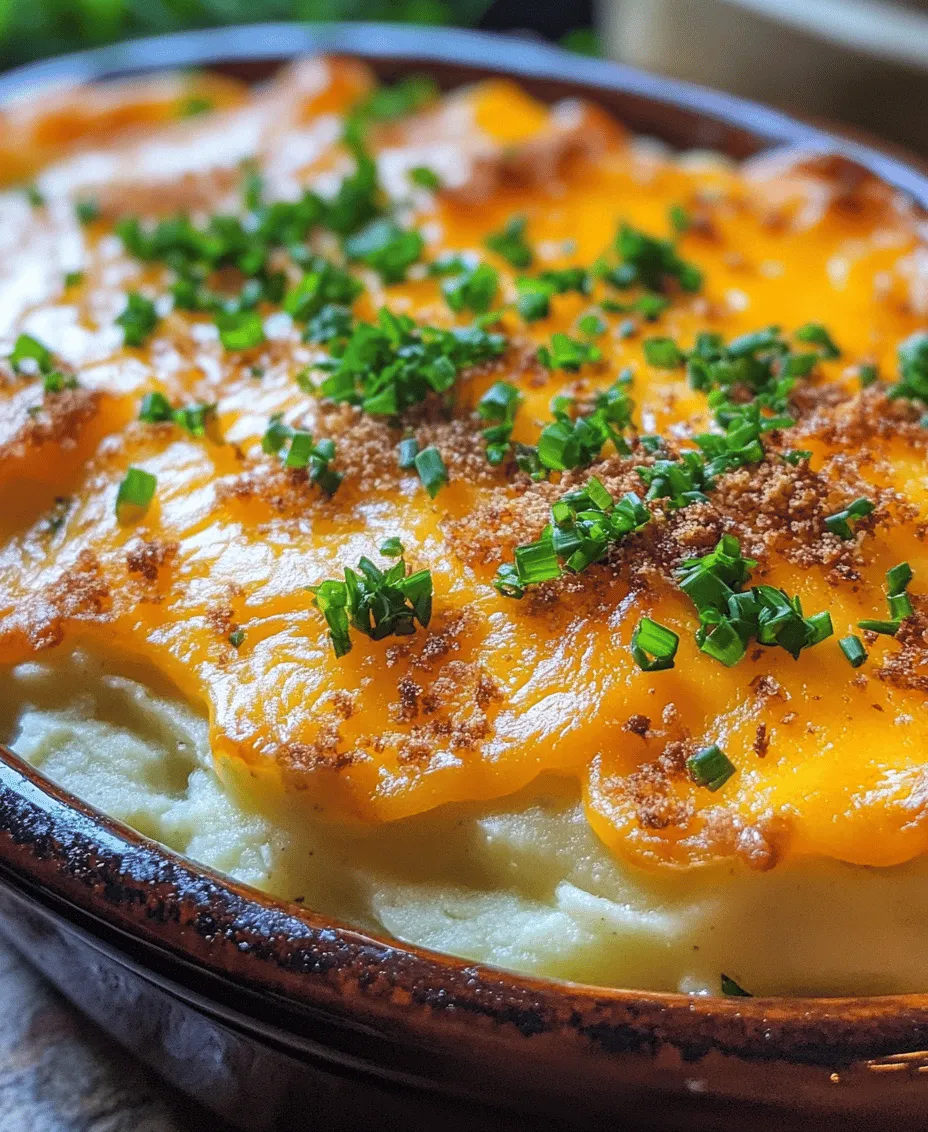 When it comes to comfort food, few dishes can rival the warmth and satisfaction of a creamy cheesy mashed potato casserole. This dish not only embodies the essence of homestyle cooking, but it also brings a sense of nostalgia, often associated with family gatherings and holiday feasts. The blend of smooth, buttery mashed potatoes with rich cheese creates a harmony of flavors that is irresistible to many.