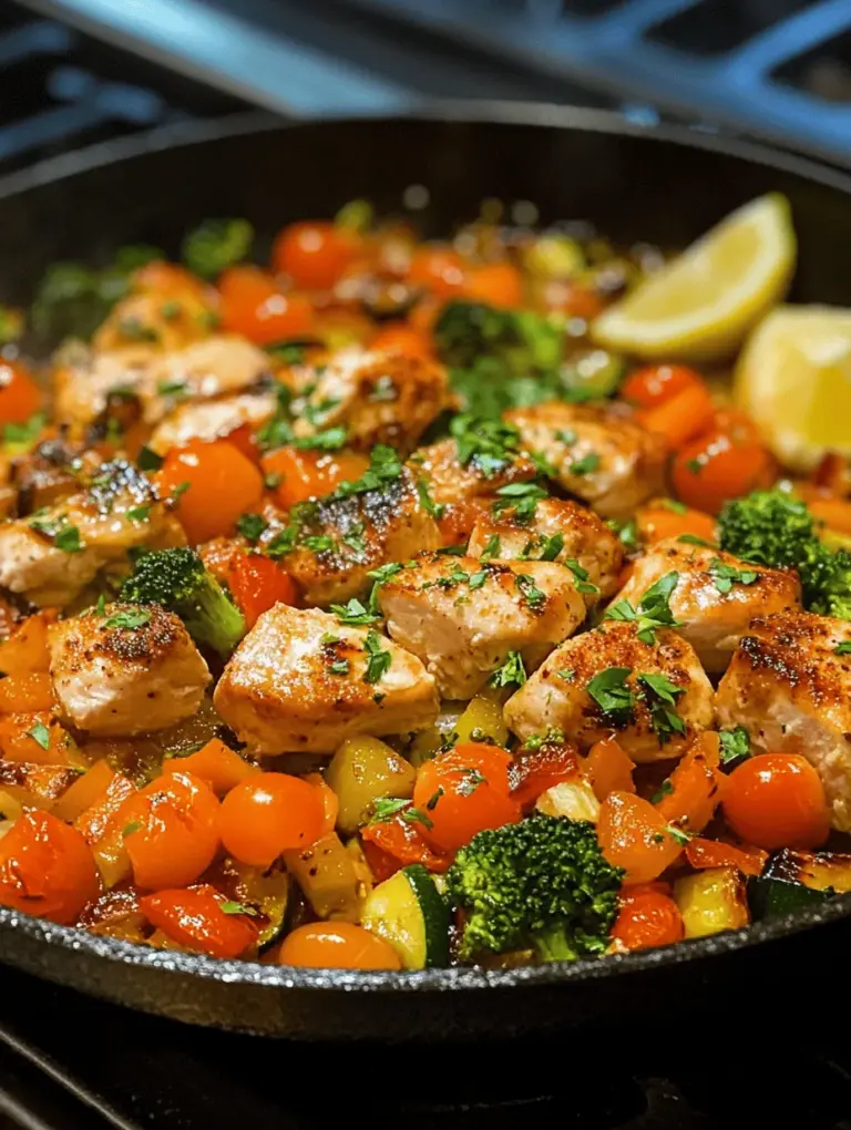 Welcome to a culinary adventure that combines health and flavor in one vibrant dish: the Sizzling Healthy Chicken and Veggie Medley. This delightful recipe is not only visually appealing but also packed with nutrients, making it an excellent choice for those who want to eat healthily without sacrificing taste. In today’s fast-paced world, where convenience often trumps nutrition, it’s essential to prioritize healthy eating habits, and incorporating a variety of vegetables is a great way to achieve that goal.