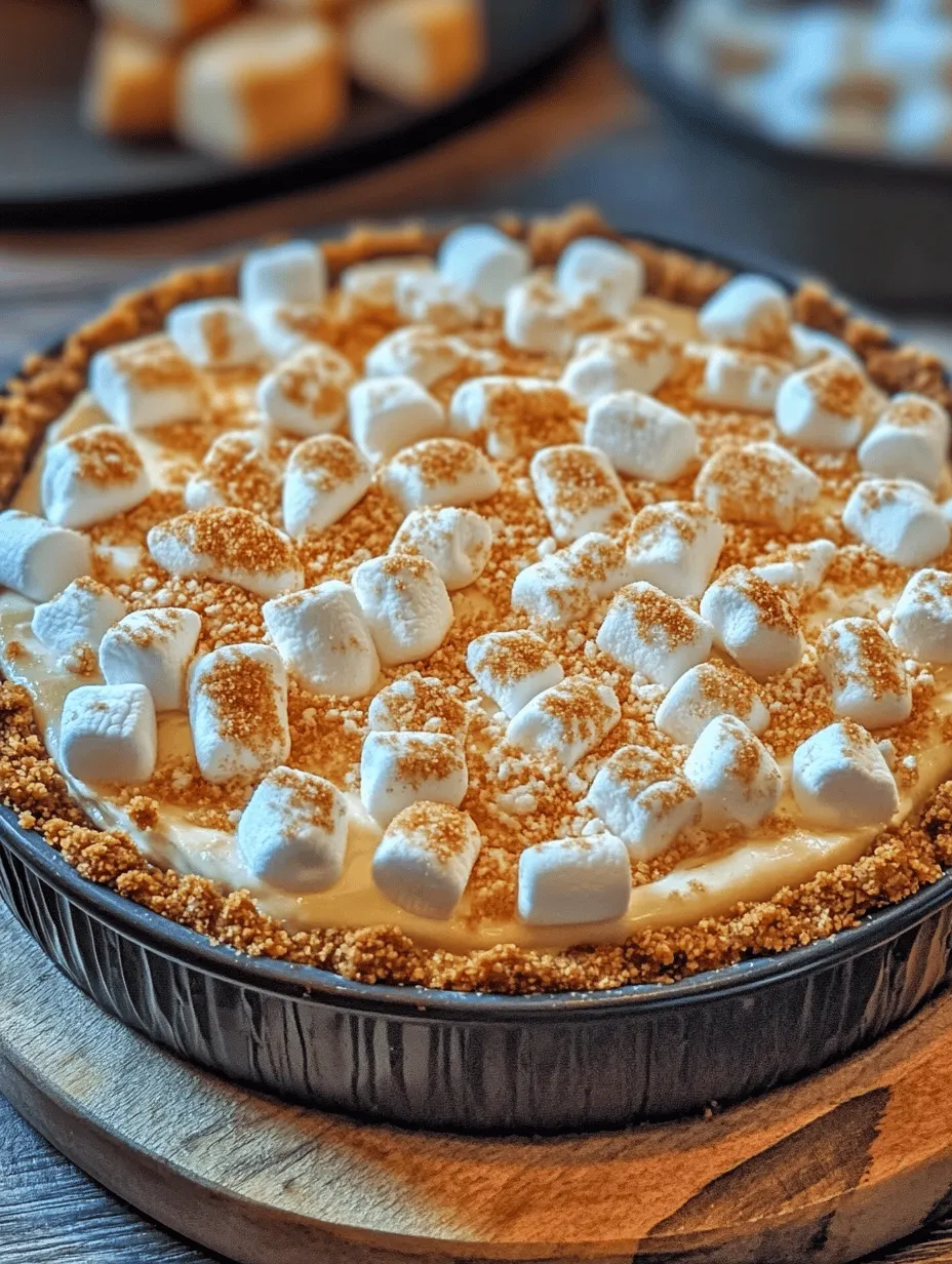 If you’re on the lookout for a dessert that embodies lightness, sweetness, and simplicity, look no further than the Dreamy Marshmallow Pie. This delightful treat is characterized by its airy texture and rich flavors, making it an ideal dessert for any occasion—from summer barbecues to holiday gatherings. The Dreamy Marshmallow Pie not only satisfies your sweet tooth but also serves as a nostalgic reminder of childhood treats, making it a perfect choice for family gatherings or a fun baking project with kids.