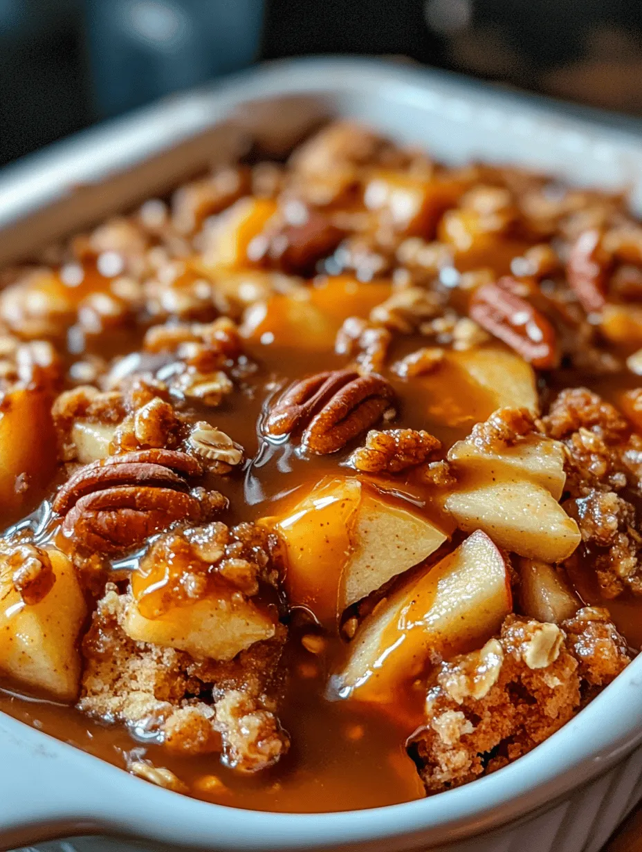 If you're a fan of desserts that deliver on flavor without requiring hours in the kitchen, then you're in for a treat with this Caramel Apple Dump Cake recipe. The concept of dump cakes has been gaining traction among home bakers, and for good reason. These delightful concoctions provide a fuss-free way to create a delicious dessert that is not only comforting but also incredibly satisfying. Imagine a warm, gooey cake bursting with the flavors of caramel and bright apples, all topped off with a golden crust. It’s the perfect dessert to bring to family gatherings, holiday celebrations, or simply to enjoy at home on a cozy evening.