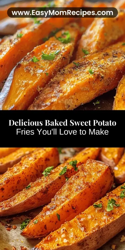 Discover the delicious world of baked sweet potato fries! These vibrant and nutritious fries are not only a healthy alternative to traditional fries but also easy to make at home. With a simple recipe that focuses on fresh sweet potatoes, olive oil, and your favorite seasonings, you can enjoy a crispy snack or side dish that's packed with vitamins and flavor. Perfect for any meal, these customizable fries are a crowd-pleasing choice that everyone will love!