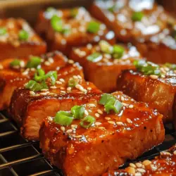 Chinese BBQ Pork, also known as Char Siu, is a beloved dish that has made its mark not just in Chinese cuisine but around the globe. The dish is characterized by its tender, juicy pork coated in a beautifully caramelized glaze, resulting in a perfect balance of sweet and savory flavors. Char Siu is often found hanging in restaurant windows, its vibrant red hue drawing the attention of passersby, and it is a staple at Chinese barbecues and festive gatherings.