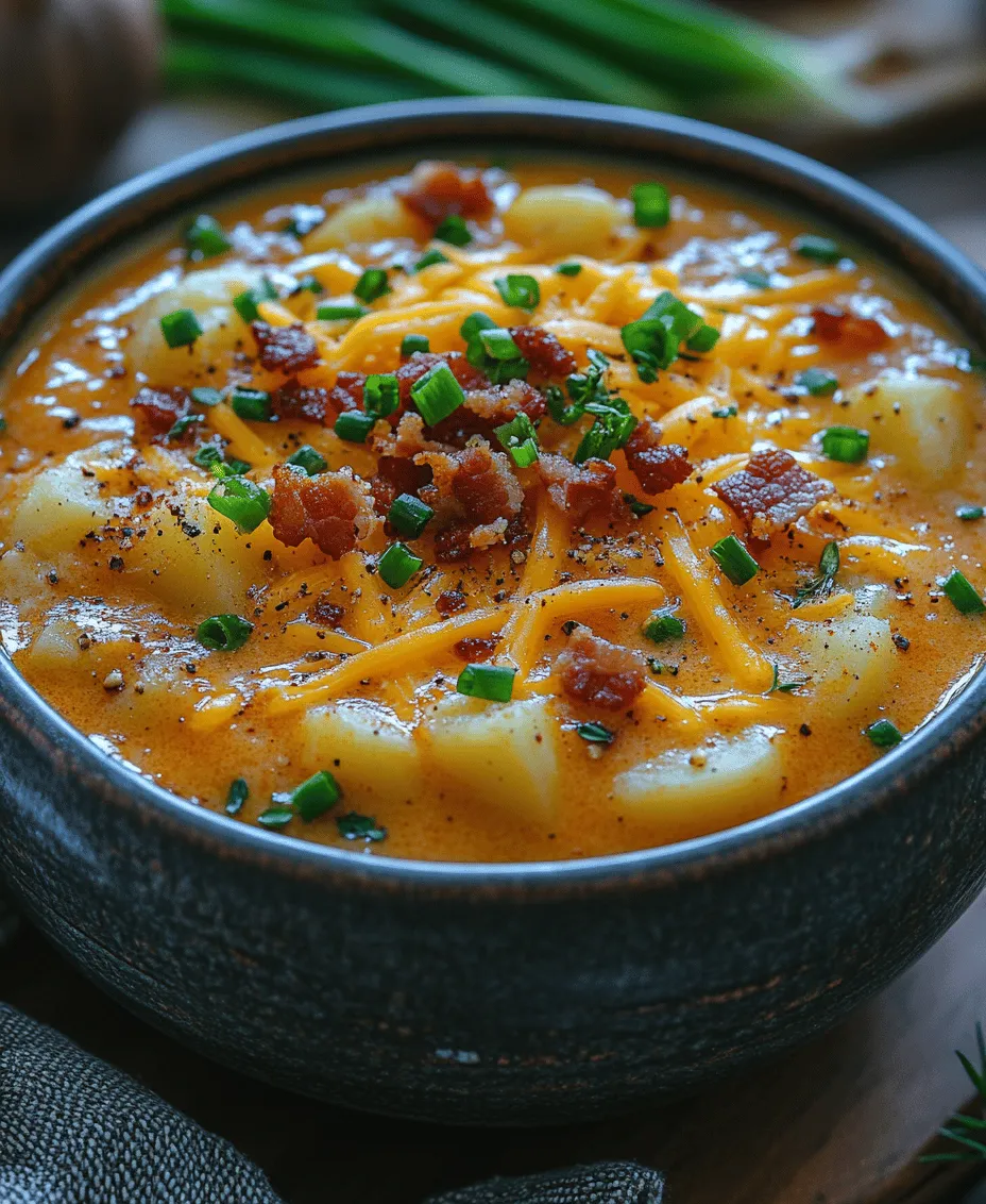 When the temperature drops, there's nothing quite like a steaming bowl of comfort food to warm your soul. Among the myriad of cozy dishes, potato soup stands out as a quintessential favorite that brings together simplicity and heartiness in every spoonful. This Creamy Loaded Baked Potato Soup is the epitome of comfort food, effortlessly combining wholesome ingredients to create a rich and satisfying dish that appeals to both young and old alike.