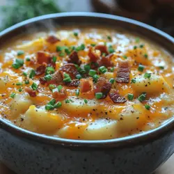 When the temperature drops, there's nothing quite like a steaming bowl of comfort food to warm your soul. Among the myriad of cozy dishes, potato soup stands out as a quintessential favorite that brings together simplicity and heartiness in every spoonful. This Creamy Loaded Baked Potato Soup is the epitome of comfort food, effortlessly combining wholesome ingredients to create a rich and satisfying dish that appeals to both young and old alike.
