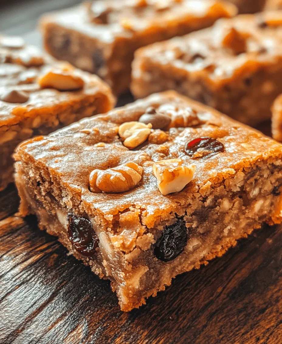 To truly appreciate these Decadent Healthy Chocolate Chip Oatmeal Bars, it’s essential to understand the nutritional powerhouses behind them. Each ingredient plays a significant role in enhancing the flavor and health benefits of the bars. Let’s take a closer look at the key components that make up this delicious recipe.