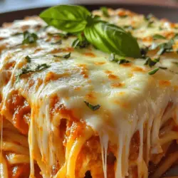 There's something undeniably comforting about a warm, creamy dish that wraps you in a hug of flavor and texture. When it comes to comfort food, few dishes resonate as deeply as pasta, and among the myriad of pasta options, spaghetti reigns supreme. Its long strands and ability to hold onto sauces make it a beloved staple in households around the world. Enter the Creamy Baked Spaghetti Delight—a dish that takes the familiar flavors of traditional spaghetti and elevates them to new heights with a rich, creamy twist.