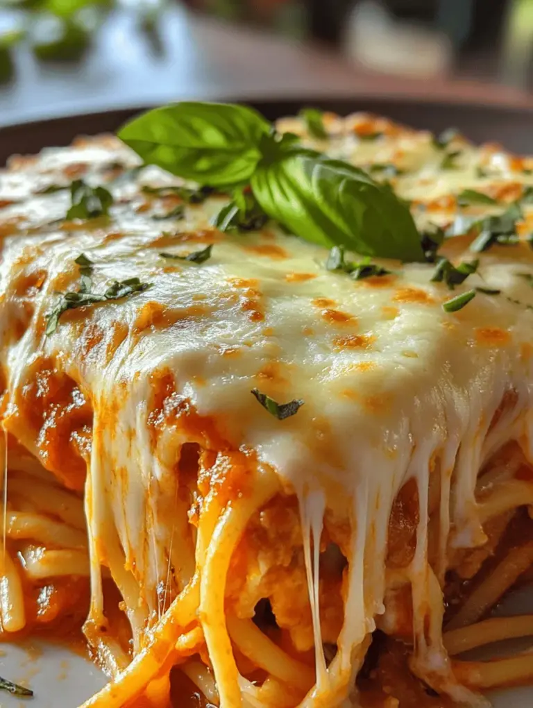 There's something undeniably comforting about a warm, creamy dish that wraps you in a hug of flavor and texture. When it comes to comfort food, few dishes resonate as deeply as pasta, and among the myriad of pasta options, spaghetti reigns supreme. Its long strands and ability to hold onto sauces make it a beloved staple in households around the world. Enter the Creamy Baked Spaghetti Delight—a dish that takes the familiar flavors of traditional spaghetti and elevates them to new heights with a rich, creamy twist.