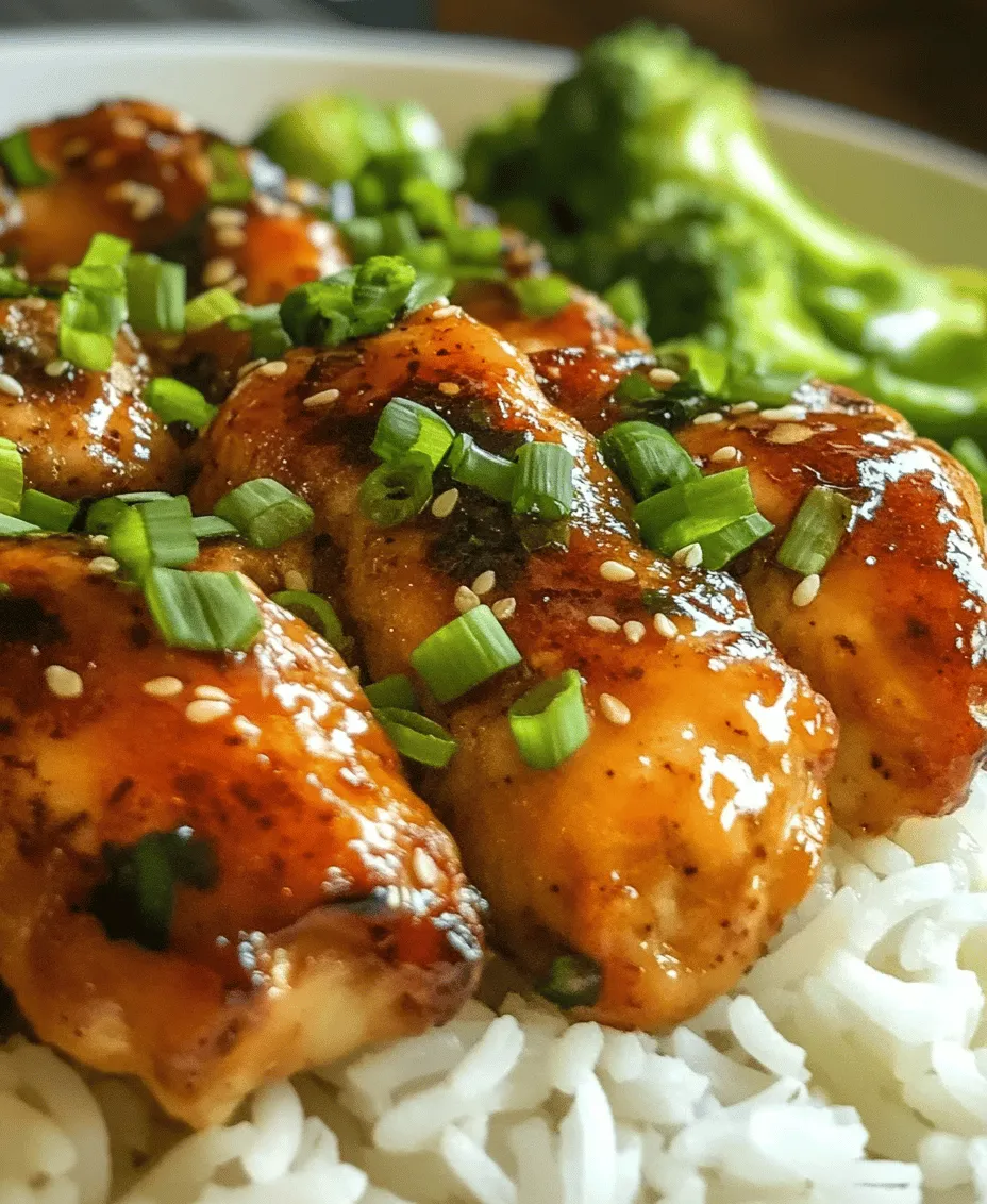 Teriyaki Chicken is a beloved dish that has earned a special place in home kitchens around the world. Its delectable balance of flavors—sweet, savory, and umami—combined with the tender juiciness of chicken, makes it a favorite for families and individuals alike. The beauty of this dish lies not just in its taste, but also in its simplicity. This Easy Teriyaki Sauce Chicken on White Rice recipe is designed for those busy weeknights when time is of the essence. With just a handful of ingredients and minimal preparation, you can create a meal that satisfies your taste buds and nourishes your body.