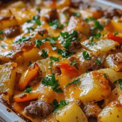 If you're searching for a breakfast dish that effortlessly combines heartiness, flavor, and flexibility, look no further than the Farmer’s Delight Casserole. This delightful dish is not only a feast for the eyes with its vibrant colors and textures, but it also serves as a nourishing start to the day. The Farmer's Delight Casserole has gained popularity among home cooks for its ability to cater to various tastes and dietary preferences while providing a fulfilling meal that can bring families together around the breakfast table.