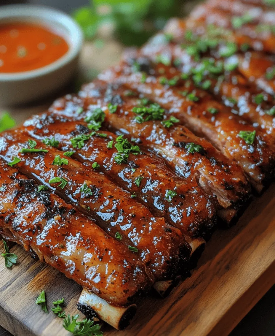 The allure of slow-cooked BBQ ribs is undeniable, especially when they're as tender and flavorful as these Finger-Lickin' Slow Cooker BBQ Ribs. Imagine a gathering where the aroma of smoky, sweet barbecue fills the air, drawing everyone to the table. Whether you're hosting a barbecue party, enjoying a family dinner, or simply indulging in a night of comfort food, this recipe promises to deliver succulent meat that falls off the bone, coated in a rich, smoky barbecue sauce.