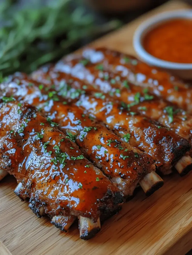 The allure of slow-cooked BBQ ribs is undeniable, especially when they're as tender and flavorful as these Finger-Lickin' Slow Cooker BBQ Ribs. Imagine a gathering where the aroma of smoky, sweet barbecue fills the air, drawing everyone to the table. Whether you're hosting a barbecue party, enjoying a family dinner, or simply indulging in a night of comfort food, this recipe promises to deliver succulent meat that falls off the bone, coated in a rich, smoky barbecue sauce.