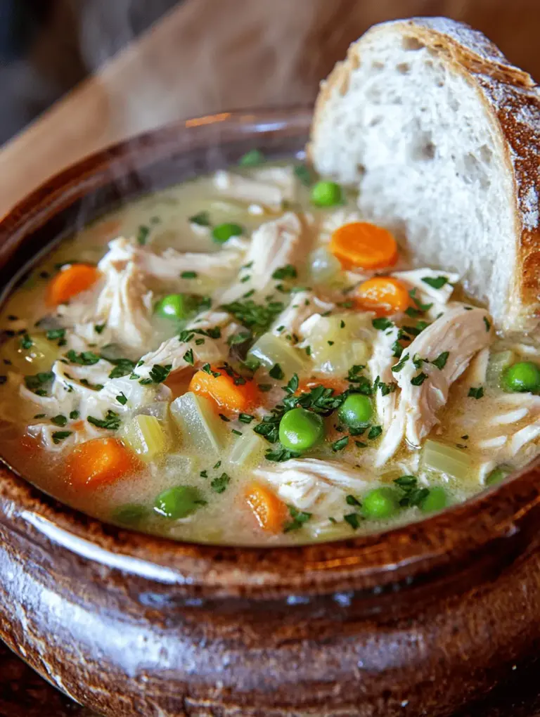 In the realm of comfort food, few dishes evoke the same sense of warmth and satisfaction as a hearty bowl of creamy chicken soup. Whether it's a chilly evening or a day when you need a little pick-me-up, this Cozy Delight: Easy Creamy Chicken Soup is the perfect remedy, combining the simplicity of wholesome ingredients with a rich, velvety texture that is sure to please even the most discerning palate.