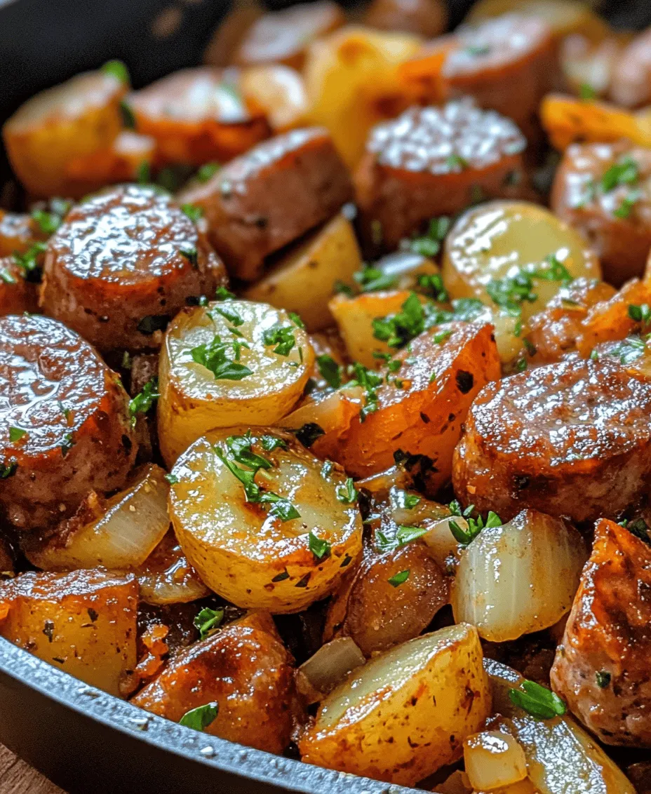 When it comes to comfort food, few dishes can compete with the hearty and satisfying combination of fried potatoes and smoked Polish sausage. This dish, aptly named 
