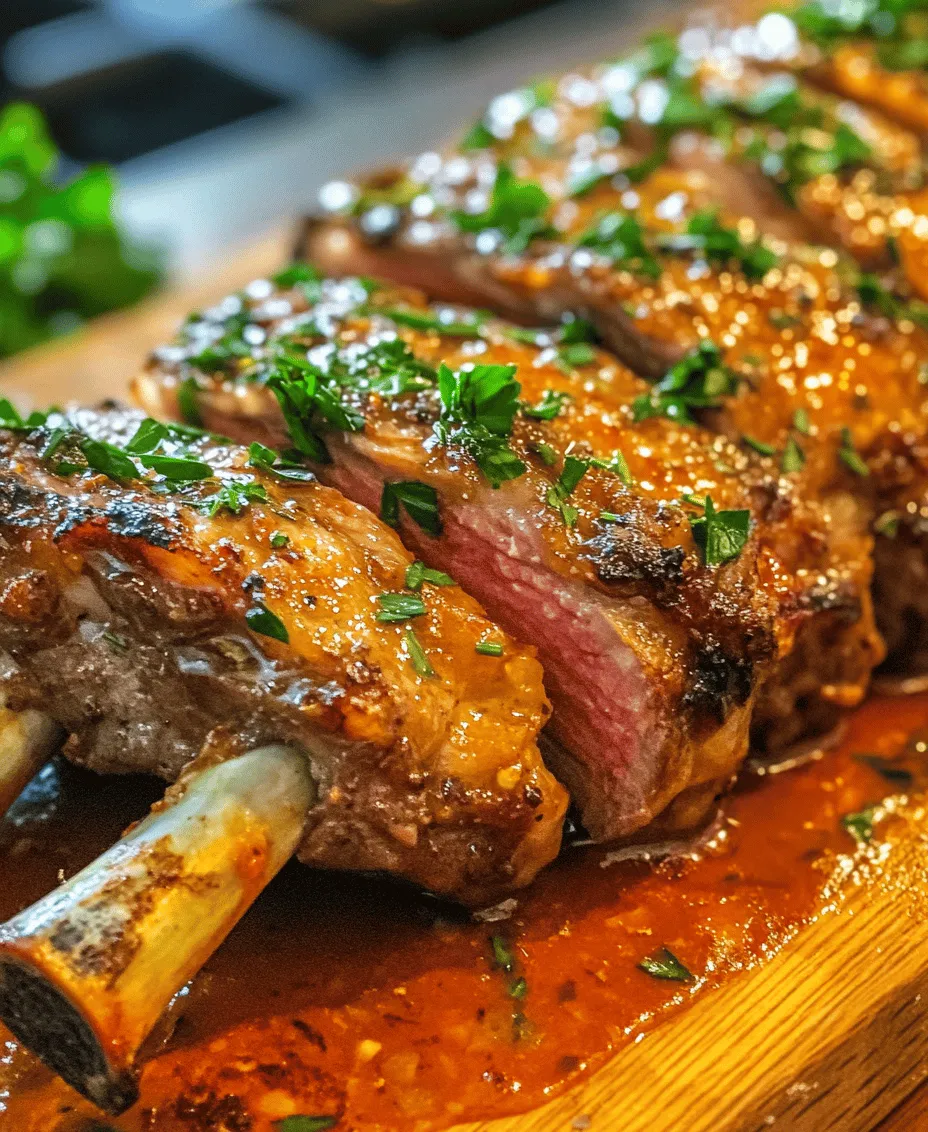 When it comes to creating a memorable dining experience, few dishes can rival the elegance of a Rack of Lamb with Red Bell Pepper Butter Sauce. This exquisite recipe effortlessly marries the rich, savory flavors of succulent lamb with the vibrant, sweet notes of a homemade red bell pepper sauce, elevating both the taste and presentation to gourmet levels. Ideal for special occasions or intimate dinners, this dish is not only a feast for the palate but also a visual delight, making it a perfect centerpiece for any table.