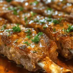 When it comes to creating a memorable dining experience, few dishes can rival the elegance of a Rack of Lamb with Red Bell Pepper Butter Sauce. This exquisite recipe effortlessly marries the rich, savory flavors of succulent lamb with the vibrant, sweet notes of a homemade red bell pepper sauce, elevating both the taste and presentation to gourmet levels. Ideal for special occasions or intimate dinners, this dish is not only a feast for the palate but also a visual delight, making it a perfect centerpiece for any table.