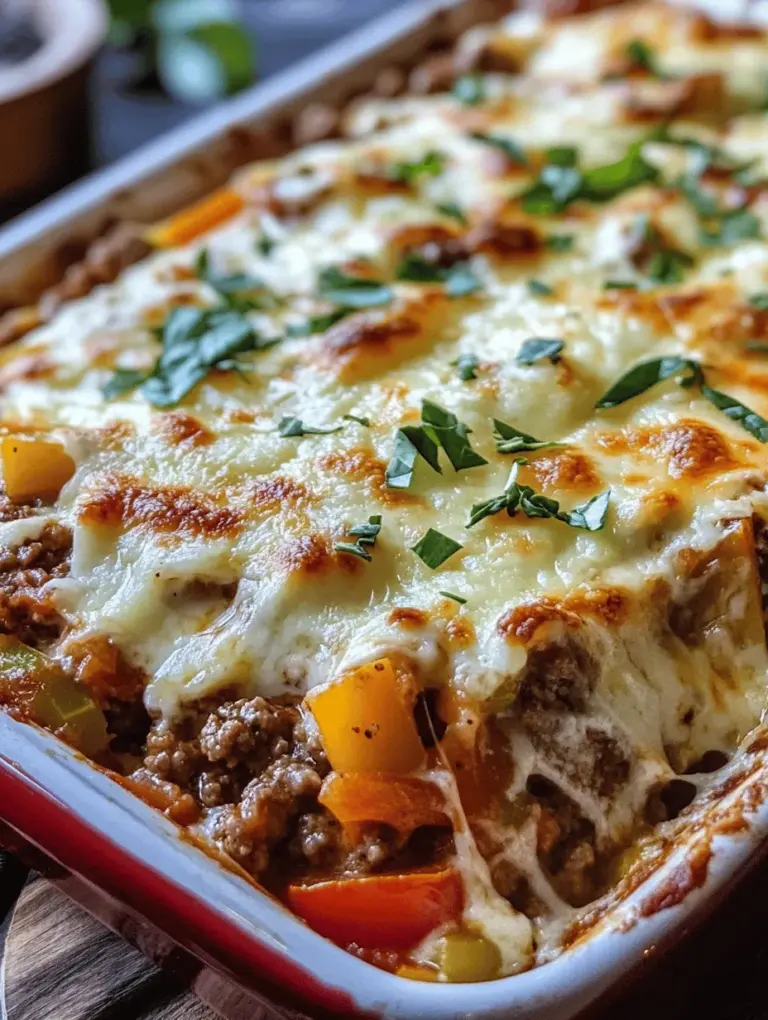 To create a memorable Beef Lombardi Casserole, it's essential to understand the role of each ingredient. The combination of flavors and textures is what makes this dish truly delightful.