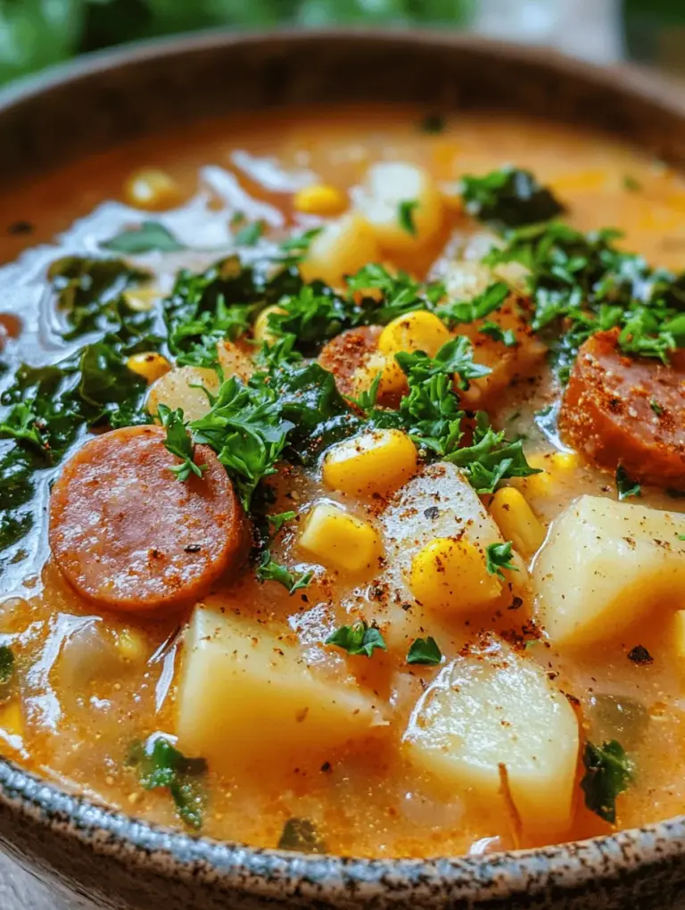 The essence of comfort food can be found in its ability to warm not just the body, but the soul. When the chill of winter settles in or when you seek solace after a long day, nothing beats a warm, hearty bowl of soup. Among the many comforting dishes, Kielbasa Potato Soup stands out as a cherished favorite, celebrated for its rich, savory flavors and satisfying ingredients. This delightful soup combines the robust taste of kielbasa with the heartiness of potatoes, creating a meal that is both filling and flavorful.