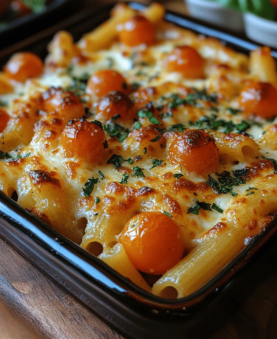 Baked pasta dishes have been a staple in many homes around the world, providing not just nourishment but also a sense of comfort and satisfaction. Their versatility is unmatched; from traditional lasagna to creamy mac and cheese, baked pasta can cater to a variety of tastes and preferences. Today, we are excited to introduce you to the Feta Fantasy Baked Pasta—a recipe that effortlessly merges convenience with gourmet flair. This dish is not just easy to prepare; it’s a celebration of flavors that brings together creamy feta, sweet cherry tomatoes, and aromatic garlic in a harmonious blend that will tantalize your taste buds.