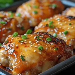 If you're looking to impress at your next dinner gathering or simply want to elevate your weeknight meals, look no further than Sweet & Sticky Honey Garlic Chicken Thighs. This dish is a tantalizing blend of sweet and savory that promises to tantalize taste buds and leave everyone asking for seconds. The key players in this culinary delight are the harmonious combination of rich honey, umami-packed soy sauce, and aromatic garlic. This triad of flavors creates a mouthwatering glaze that clings beautifully to tender chicken thighs, resulting in a meal that's both comforting and satisfying.