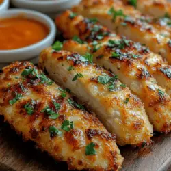 To create the perfect Crispy Air Fryer Chicken Tenders, it’s essential to understand the role each ingredient plays in achieving that delightful flavor and texture.