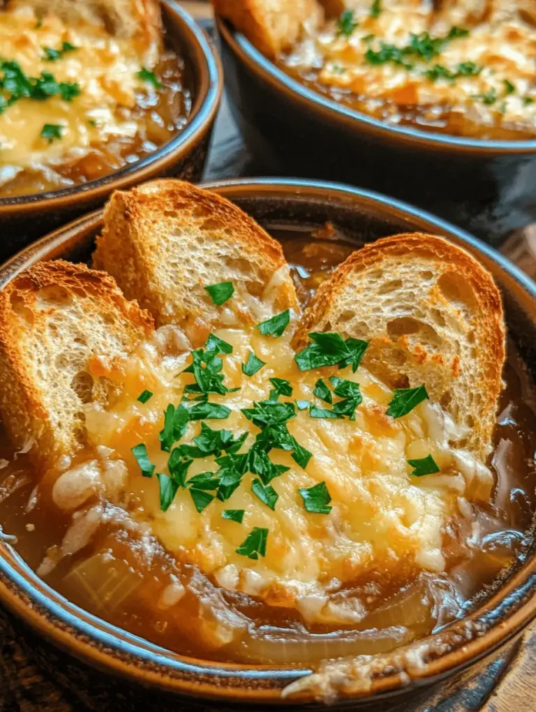 French onion soup is a timeless classic that has warmed hearts and filled stomachs for generations. Its rich layers of flavor, the comforting warmth of broth, and the delightful contrast of crispy bread topped with melted cheese make it a quintessential comfort food. Traditionally, this beloved dish is prepared on the stovetop, requiring careful attention to bring out the natural sweetness of the onions through a slow caramelization process. However, for those who appreciate the depth of flavor but lead busy lives, the savory slow-cooked version offers a convenient alternative without sacrificing taste.
