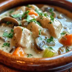 As the temperature begins to drop and the days grow shorter, there's nothing quite like a warm, hearty bowl of soup to bring comfort and nourishment to your table. One such delightful dish is Creamy Mushroom Chicken and Wild Rice Soup. This delectable soup marries the rich flavors of tender chicken, earthy mushrooms, and wholesome wild rice, creating a meal that is not only satisfying but also brimming with flavor and nutrition.