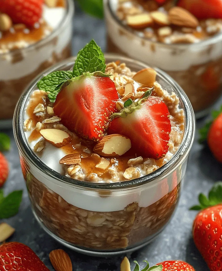Overnight oats are a fantastic breakfast option for several reasons. First and foremost, they are incredibly convenient. By preparing them the night before, you eliminate the need for morning cooking, allowing you to enjoy a nutritious meal even on the busiest of days. Additionally, soaking oats overnight helps to break down the starches, making them easier to digest and enhancing their nutritional profile.