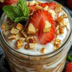 Overnight oats are a fantastic breakfast option for several reasons. First and foremost, they are incredibly convenient. By preparing them the night before, you eliminate the need for morning cooking, allowing you to enjoy a nutritious meal even on the busiest of days. Additionally, soaking oats overnight helps to break down the starches, making them easier to digest and enhancing their nutritional profile.