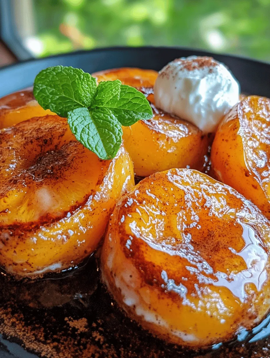 As summer rolls in and the warm sun casts its golden glow, there’s nothing quite like indulging in a refreshing dessert that captures the essence of the season. Enter the Sweet & Sizzling Pan-Fried Peaches, a delightful dish that perfectly marries simplicity with indulgence. This recipe invites you to experience the divine flavors of fresh peaches, transformed into a warm and luscious treat that will tantalize your taste buds.