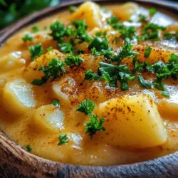 German cuisine is renowned for its hearty, comforting dishes that evoke a sense of warmth and satisfaction. From savory sausages to rich stews, the flavors are often robust and deeply satisfying, perfect for cozy gatherings or chilly evenings. One dish that perfectly embodies this spirit is the Hearty German Potato Soup. With its creamy texture and rich flavors, this soup is a quintessential example of how simple ingredients can come together to create something truly nourishing.