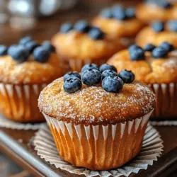 There's something undeniably delightful about the aroma of freshly baked muffins wafting through your kitchen. Homemade muffins are not just a treat; they're a comforting reminder of simple pleasures. Whether enjoyed alongside a steaming cup of coffee in the morning or as a sweet afternoon snack, muffins embody warmth and nostalgia. Among the myriad flavors that muffins can take, blueberry muffins stand out as a classic favorite. Their soft, fluffy texture, coupled with the burst of juicy blueberries, creates a harmonious balance that appeals to both the young and the young-at-heart.