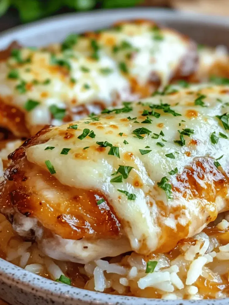 When it comes to comfort food, few dishes evoke the same warm, nostalgic feelings as a hearty, flavorful meal shared with loved ones. French Onion Chicken & Rice is a quintessential example of this, marrying the rich and savory flavors of classic French onion soup with tender chicken and creamy rice. This dish not only brings the beloved essence of French cuisine to your dining table but also offers a delightful twist that elevates it from a simple meal to a memorable feast.