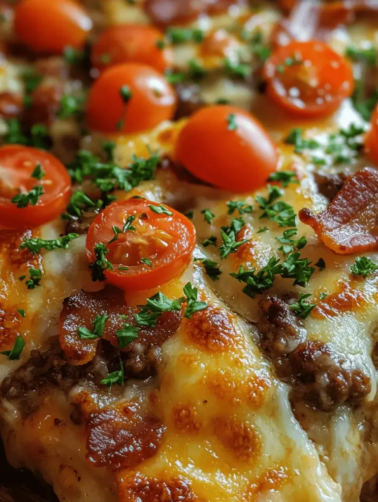 In the realm of comfort food, casseroles hold a special place, offering warmth, satisfaction, and heartiness in each serving. For those embracing a low-carb lifestyle, the challenge often lies in finding dishes that satisfy cravings while adhering to dietary preferences. Enter the Bacon-Lover's Low-Carb Cheeseburger Casserole—a dish that encapsulates the essence of indulgent comfort food without the carb overload.
