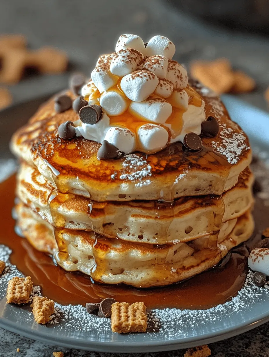 To craft the best S'mores Pancakes, it’s essential to understand the key ingredients that contribute to their flavor and texture. Each component plays a vital role in creating that signature combination of sweetness, richness, and nostalgia. Let’s delve into the ingredients that come together to create this delicious breakfast treat.
