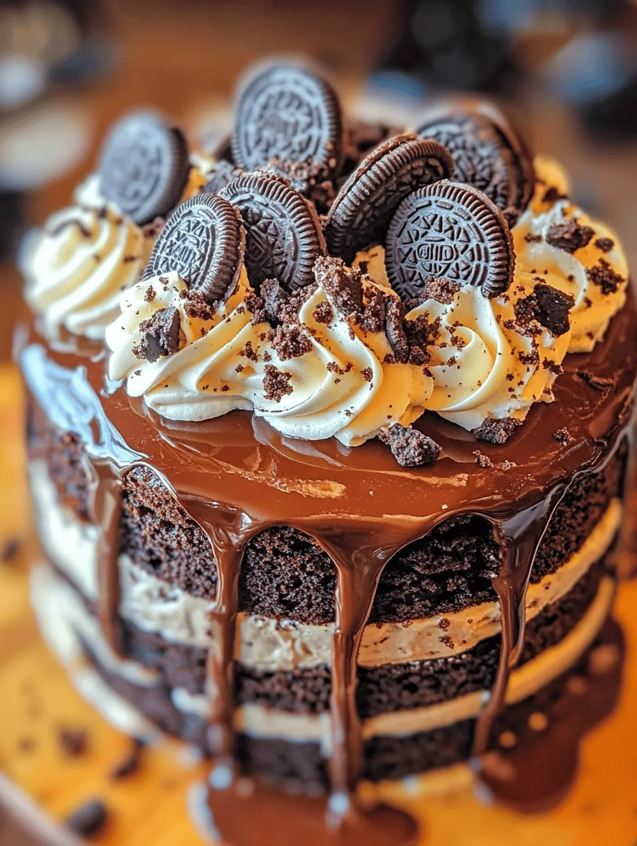 If you're searching for a dessert that combines decadence with nostalgia, look no further than the Extreme Oreo Cake. This show-stopping creation is an ode to the beloved Oreo cookie, taking its rich chocolate flavor, creamy texture, and crunchy bits to a heavenly level. The Extreme Oreo Cake is not just a cake; it’s a celebration of flavors and textures that will leave your taste buds dancing.