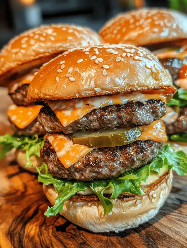 To create the ultimate Mini Big Mac Cheeseburgers, it’s essential to understand the role each ingredient plays in building the flavor profile and texture of this beloved dish. Here’s a closer look at the key ingredients that make these sliders special: