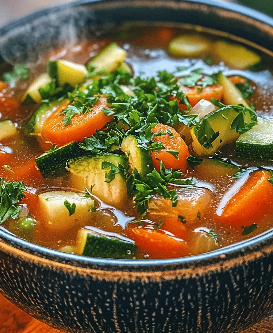 In today's fast-paced world, the importance of incorporating fresh vegetables into our diets cannot be overstated. Fresh produce is not only packed with essential vitamins and minerals but also contributes to overall health and well-being. One delightful way to enjoy a medley of seasonal vegetables is through a warm, comforting bowl of homemade soup. Enter the Garden Bounty Vegetable Soup, a versatile and nourishing dish that celebrates the vibrant flavors of nature's harvest.