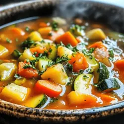 In today's fast-paced world, the importance of incorporating fresh vegetables into our diets cannot be overstated. Fresh produce is not only packed with essential vitamins and minerals but also contributes to overall health and well-being. One delightful way to enjoy a medley of seasonal vegetables is through a warm, comforting bowl of homemade soup. Enter the Garden Bounty Vegetable Soup, a versatile and nourishing dish that celebrates the vibrant flavors of nature's harvest.