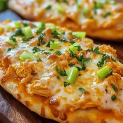 Buffalo chicken dishes have soared in popularity over the years, becoming a staple at gatherings, game days, and casual weeknight dinners. This classic flavor combination, celebrated for its spicy kick and savory richness, has inspired countless variations, from traditional wings to innovative casseroles. Among these, the Easy Buffalo Chicken Flatbread stands out as a deliciously simple option that is sure to satisfy even the most discerning palates.