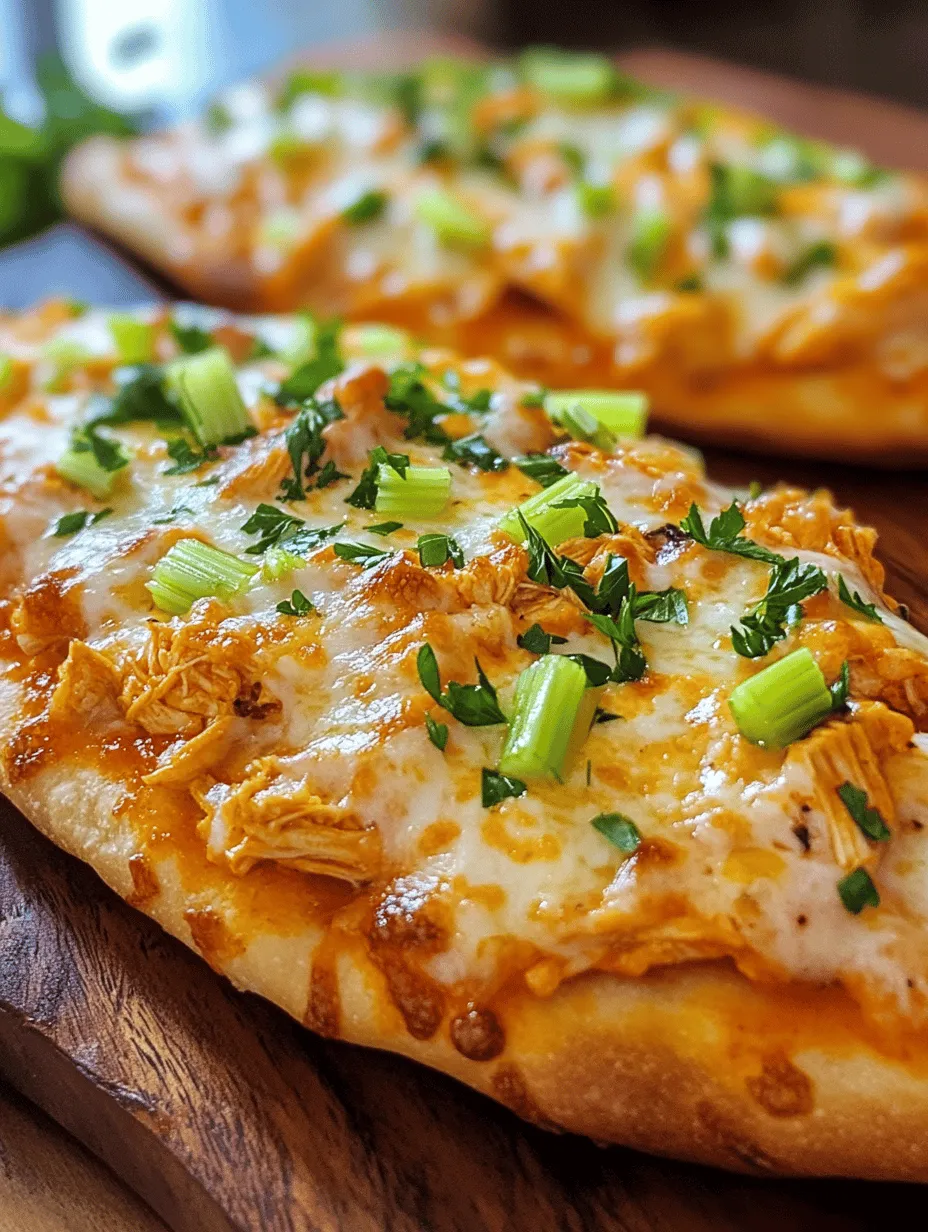 Buffalo chicken dishes have soared in popularity over the years, becoming a staple at gatherings, game days, and casual weeknight dinners. This classic flavor combination, celebrated for its spicy kick and savory richness, has inspired countless variations, from traditional wings to innovative casseroles. Among these, the Easy Buffalo Chicken Flatbread stands out as a deliciously simple option that is sure to satisfy even the most discerning palates.