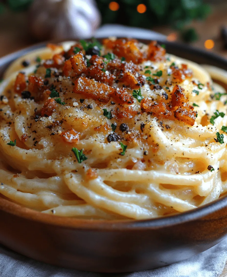 Explore the rich and indulgent world of Italian cuisine with our Creamy Carbonara Delight recipe. This classic dish marries the flavors of pancetta or guanciale with the rich, tangy notes of Pecorino Romano cheese, all beautifully accented by the warmth of freshly cracked black pepper. Whether you’re seeking a comforting weeknight dinner or a dish to impress your guests, this creamy carbonara is sure to delight. In this article, we will delve into the origins of carbonara, the significance of each ingredient, and offer a comprehensive guide to preparing this delicious meal in your own kitchen.