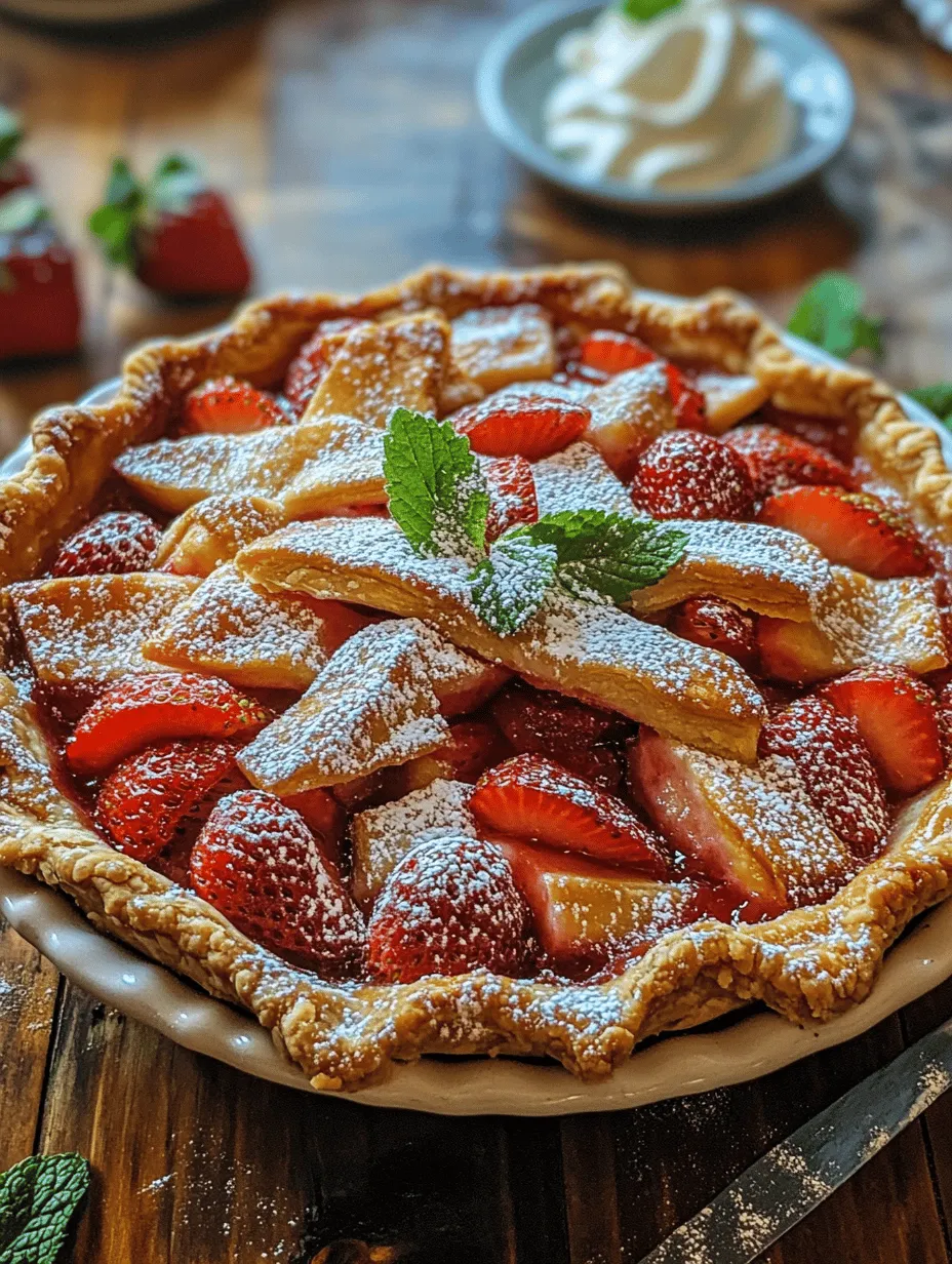 Sweetheart Strawberry Pie