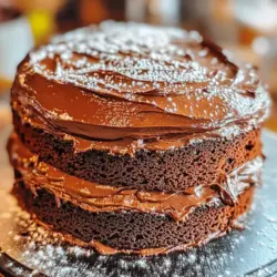 The classic chocolate cake is more than just a dessert; it’s a beloved staple that brings joy and comfort to countless gatherings and celebrations around the world. From birthday parties to anniversaries, this rich and decadent treat holds a special place in the hearts of many. With its moist texture and deep chocolate flavor, the classic chocolate cake is the epitome of indulgence, making it a go-to choice for both home bakers and professional patisseries alike.