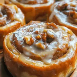 Banana cinnamon rolls are a delightful fusion of two beloved comfort foods, combining the warm, aromatic flavors of traditional cinnamon rolls with the natural sweetness and moisture of ripe bananas. This innovative recipe transforms the classic cinnamon roll into a unique treat that not only satisfies your sweet tooth but also introduces a hint of fruity goodness. The appeal of banana cinnamon rolls lies in their ability to elevate the familiar, making them perfect for breakfast, brunch, or even dessert. Whether you're an experienced baker or just starting your culinary journey, this recipe's simplicity and accessibility ensure that anyone can whip up a batch of these scrumptious rolls.