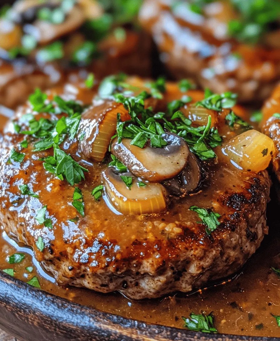 Salisbury Steak is a quintessential comfort food that has warmed the hearts and bellies of families across America for generations. This dish, often associated with hearty, home-cooked meals, features a delectable blend of flavors and textures, offering a satisfying experience that is both nostalgic and delicious. Among the many variations of this classic recipe, Bobby Flay’s version stands out for its expertly crafted flavors and modern twist on a time-honored favorite. Known for his skillful techniques and bold flavor combinations, Flay's rendition of Salisbury Steak with Mushroom Gravy elevates this simple dish to a new level of culinary delight.