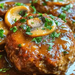 Salisbury Steak is a quintessential comfort food that has warmed the hearts and bellies of families across America for generations. This dish, often associated with hearty, home-cooked meals, features a delectable blend of flavors and textures, offering a satisfying experience that is both nostalgic and delicious. Among the many variations of this classic recipe, Bobby Flay’s version stands out for its expertly crafted flavors and modern twist on a time-honored favorite. Known for his skillful techniques and bold flavor combinations, Flay's rendition of Salisbury Steak with Mushroom Gravy elevates this simple dish to a new level of culinary delight.