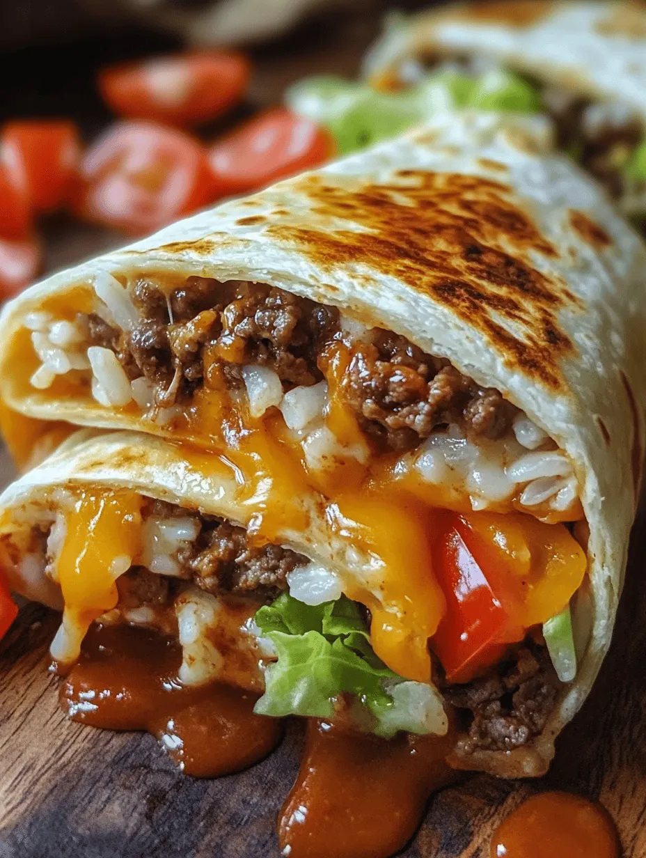 If you're a fan of the classic Taco Bell menu, then you know the joy of biting into a Beefy Melt Burrito—an indulgent wrap filled with seasoned beef, gooey cheese, and a medley of fresh toppings. But what if you could replicate that delicious experience right in your own kitchen? Enter the Taco Bell-Inspired Beefy Melt Burrito, a delightful homemade alternative that captures all the flavors and textures you love from the fast-food version, with the added convenience and satisfaction of crafting it yourself.